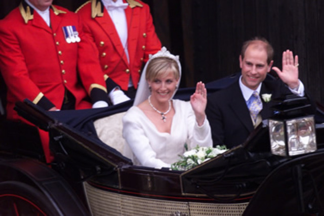 Prince Edward married Sophie Rhys-Jones