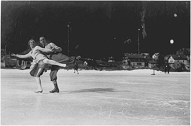 Beginn des Wintersports