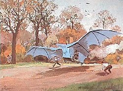 premier engine pour voler