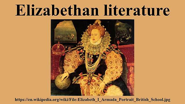 Elizabethan literature