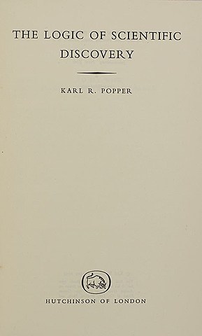 Publicação de "A Lógica da Investigação Científica" de Karl Popper