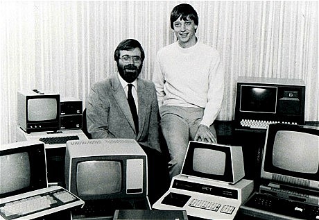 BILL GATES STARTS MICROSOFT
