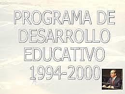 Programa de Desarrollo Educativo.