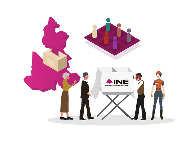 El proceso electoral