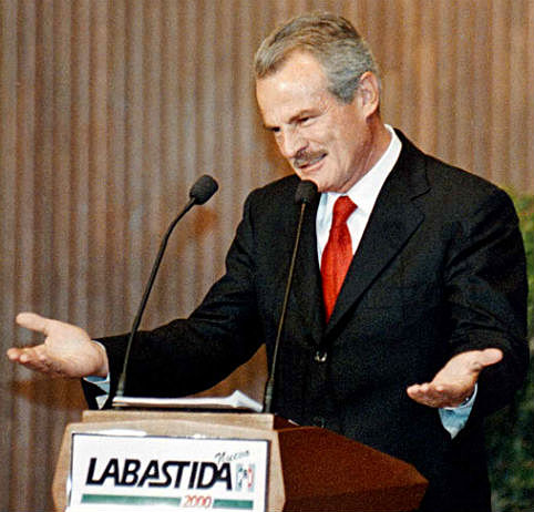 Francisco Labastida como candidato a la Presidencia de la República