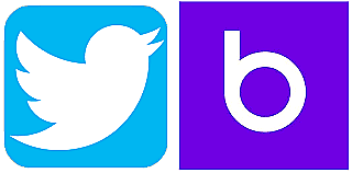 Aparecen Twitter y Badoo.