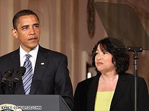 Sonia Sotomayor appointed to the Supreme Court