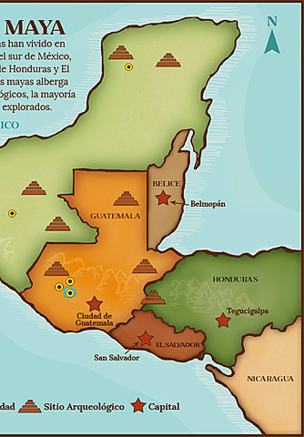 Ancestros de los mayas.