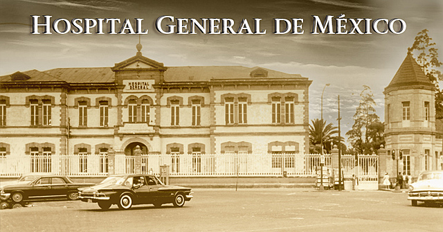 Inauguración del Hospital General de México