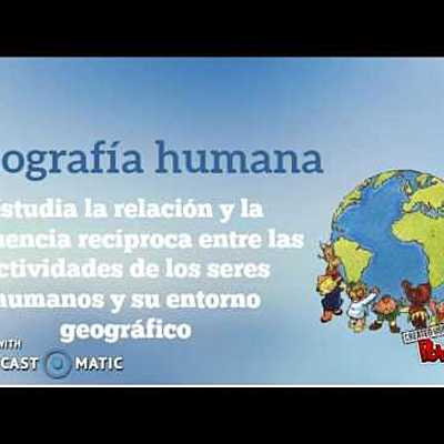 Timeline: El devenir histórico de la Geografía Humana