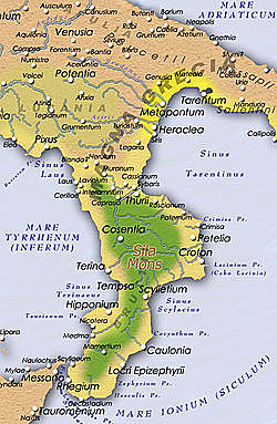 Nacimiento de Pitágoras