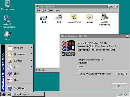 Windows NT 4.0