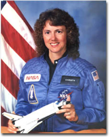 Christa McAuliffe- Teacher in Space