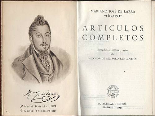 Jose De Larra (Romanticismo)