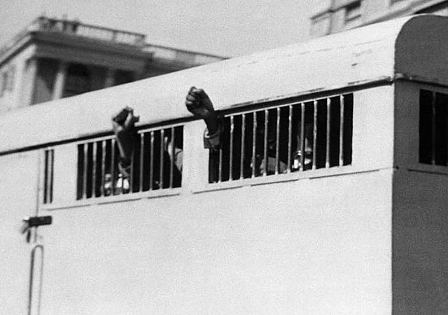 MEMBERS WERE SENT TO ROBBEN ISLAND