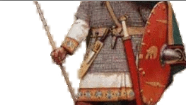 Guerra civil en el reino visigodo de Hispania.