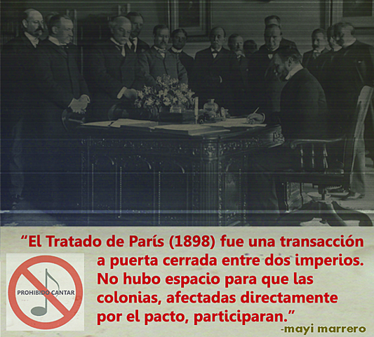 LA PAZ DE PARIS (perdida de las colonias Españolas)