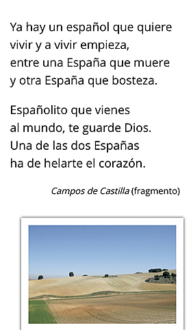 Nuevas canciones ( Antonio Machado )