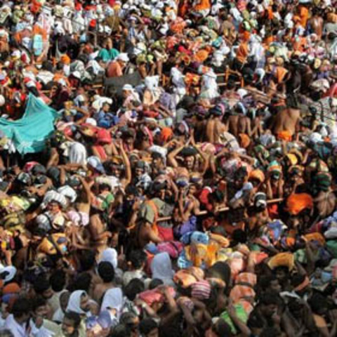 Stampede near Sabarimala