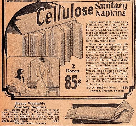 Absorventes femininos