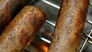 Salsicha vegetariana