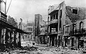 Intensos bombardeos en las ciudades aliadas