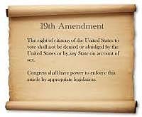 19th Amendment Ratified