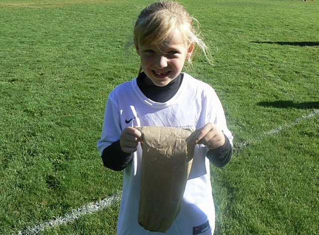 Started playing soccer