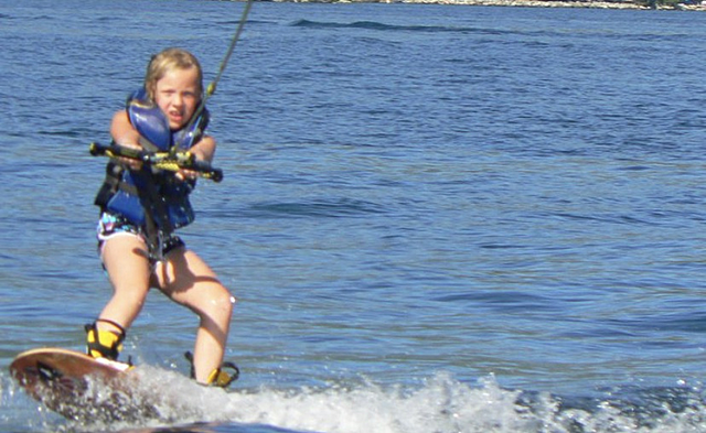 Started Wake boarding