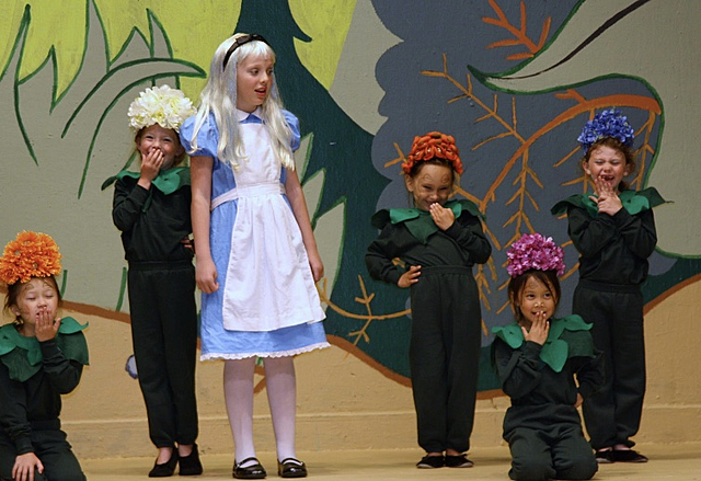 Became a risk taker and performed in a theater production