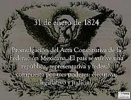 Acata Constitutiva de la Federación Mexicana