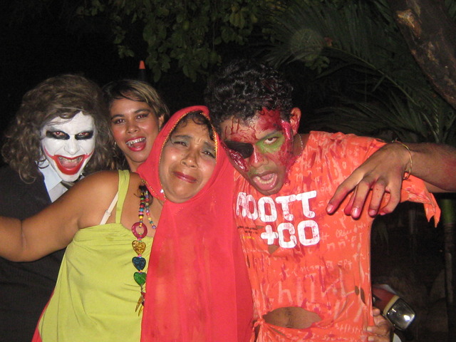 halloween party for my mom's birthday