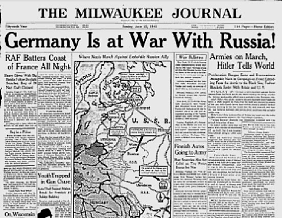Germany Invades the Soviet Union