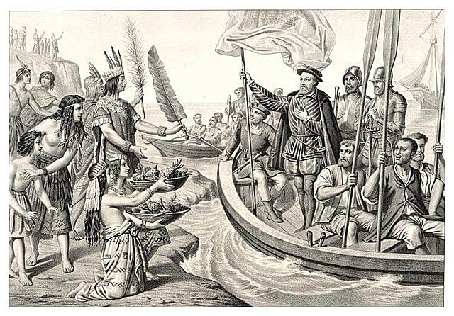 Llegada de los españoles