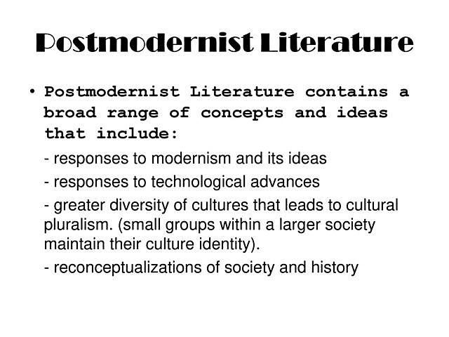 Post Moderns 1940-2000