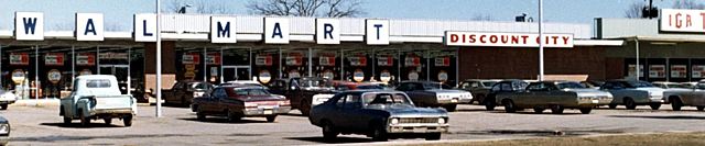 Sam Walton Opens First Walmart