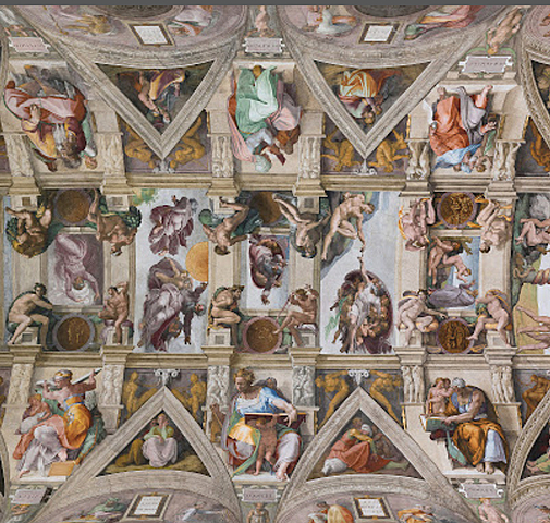 La volta della Cappella Sistina(1508-1512)
