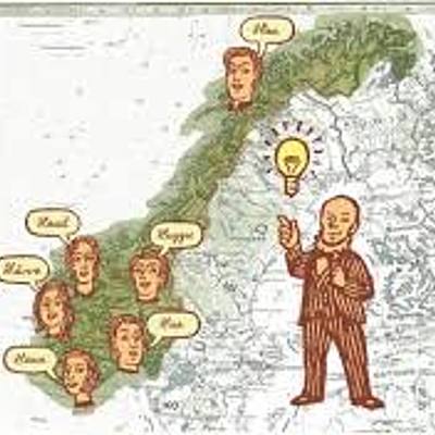 Timeline: Språkhistorien 1800-1900 tallet