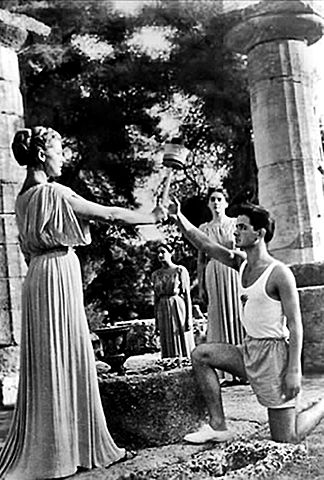 Der dazugehörige Fackellauf