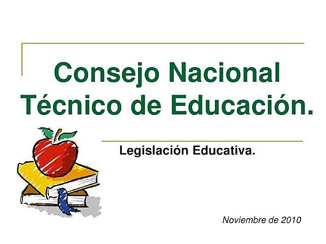 Consejo nacional técnico de la educación