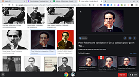 Timeline: Cesar Vallejo