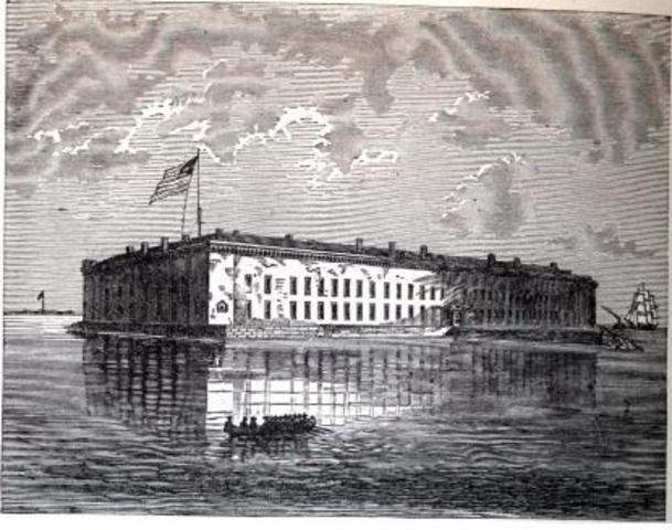 Firing at Ft. Sumter