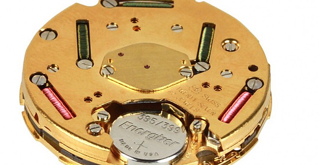 Reloj de cristal de cuarzo