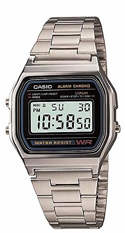 Casio: reloj digital con pulsera de eslabones