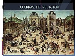 GUERRAS DE RELIGION
