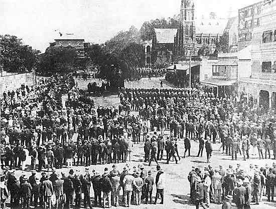 The general strike in the United States