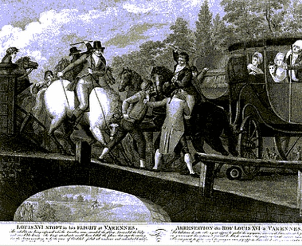 Huída del Rey Luis XVI