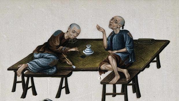 Introducción del opio en China