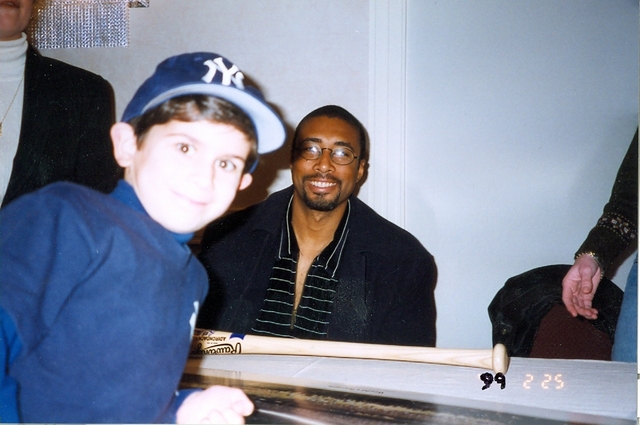 Meeting Bernie Williams