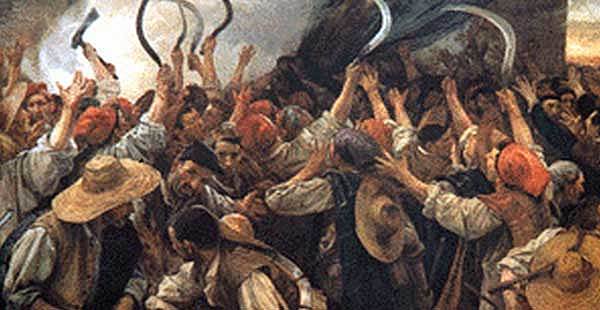 Explota la guerra "dels segadors" en Cataluña